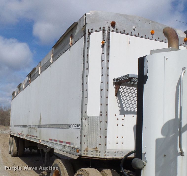 image for item DL0929 1992 Bocats TWSF42VO walking floor trailer