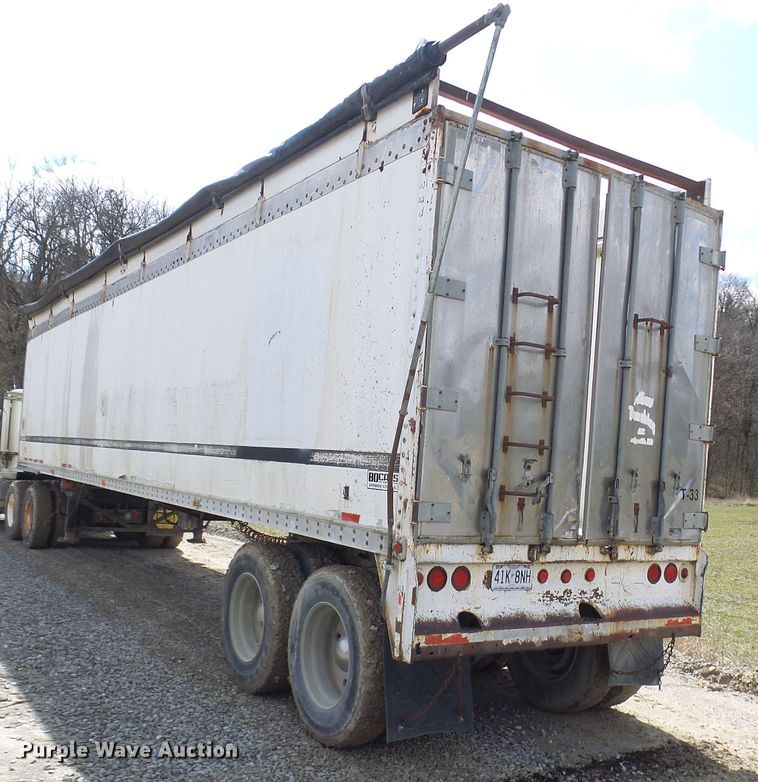 image for item DL0929 1992 Bocats TWSF42VO walking floor trailer