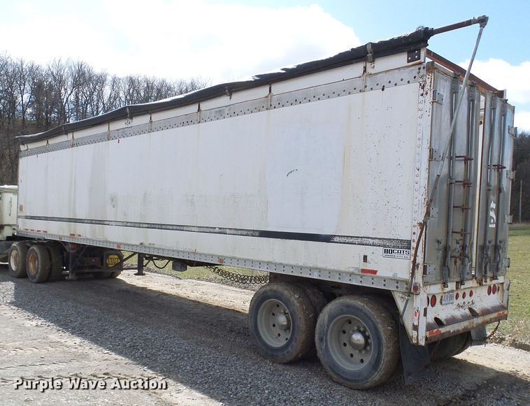 image for item DL0929 1992 Bocats TWSF42VO walking floor trailer