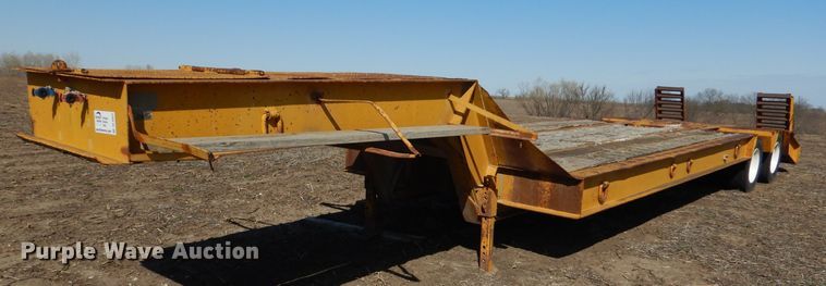 image for item DL4937 1970 Transport GPX25FS equipment trailer