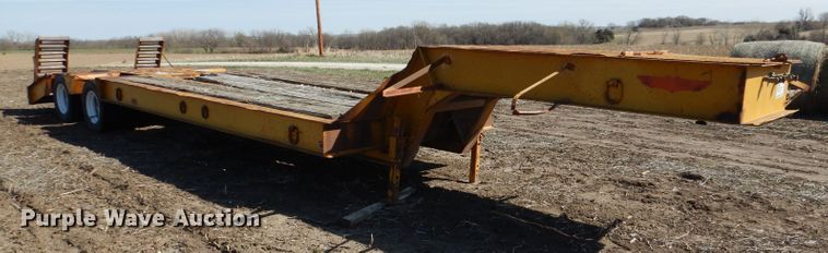 image for item DL4937 1970 Transport GPX25FS equipment trailer