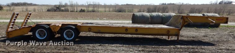 image for item DL4937 1970 Transport GPX25FS equipment trailer