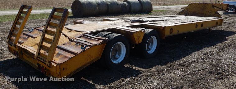 image for item DL4937 1970 Transport GPX25FS equipment trailer