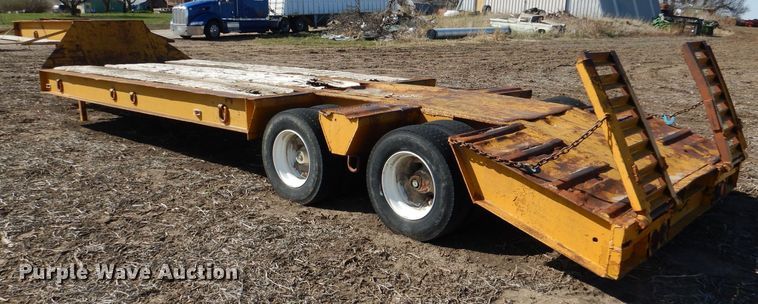 image for item DL4937 1970 Transport GPX25FS equipment trailer
