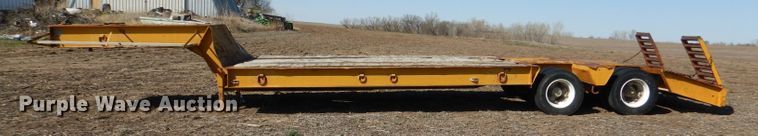 image for item DL4937 1970 Transport GPX25FS equipment trailer