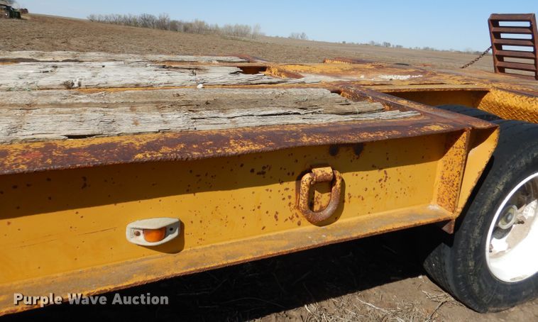 image for item DL4937 1970 Transport GPX25FS equipment trailer