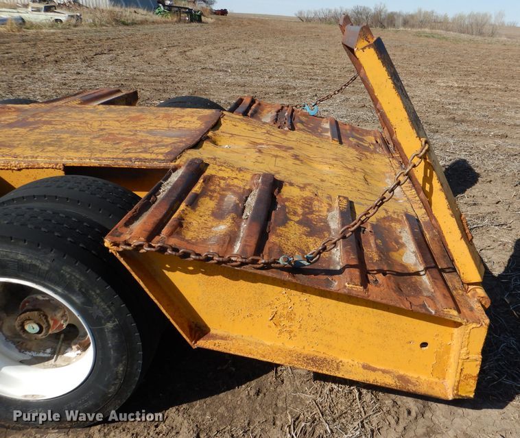 image for item DL4937 1970 Transport GPX25FS equipment trailer