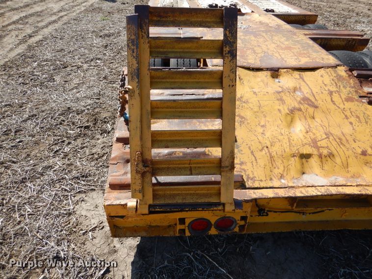 image for item DL4937 1970 Transport GPX25FS equipment trailer