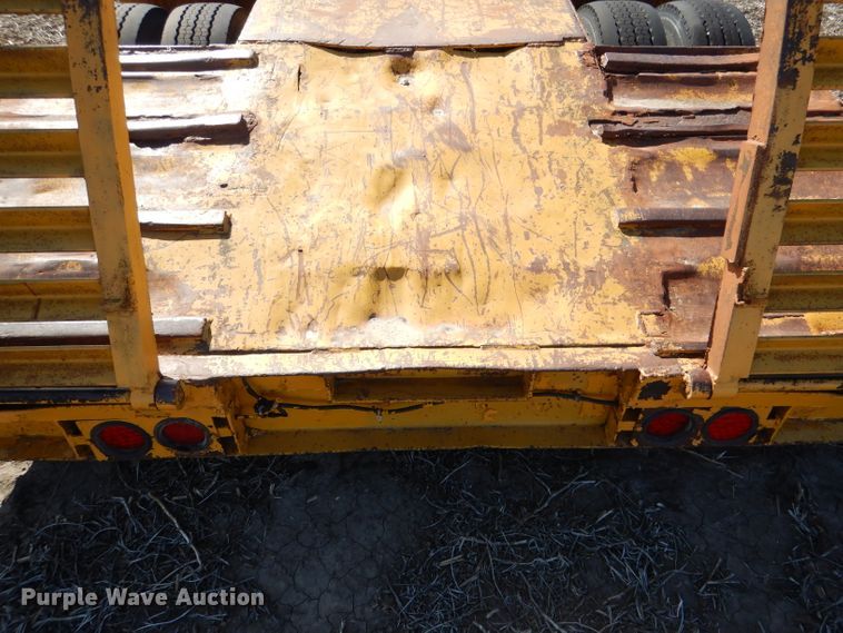 image for item DL4937 1970 Transport GPX25FS equipment trailer