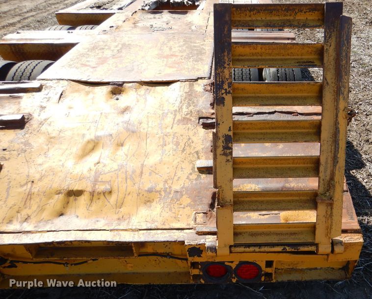 image for item DL4937 1970 Transport GPX25FS equipment trailer