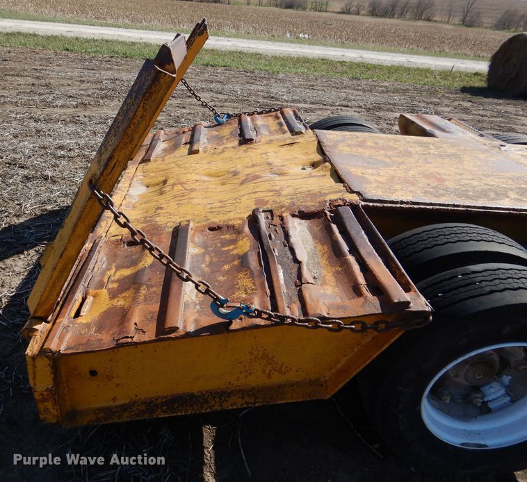 image for item DL4937 1970 Transport GPX25FS equipment trailer