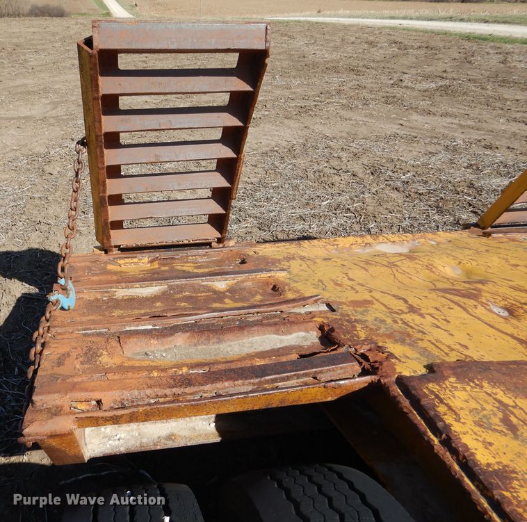 image for item DL4937 1970 Transport GPX25FS equipment trailer