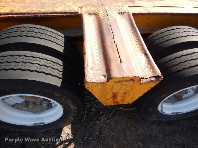 image for item DL4937 1970 Transport GPX25FS equipment trailer