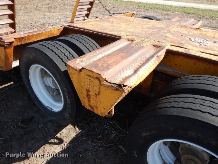 image for item DL4937 1970 Transport GPX25FS equipment trailer