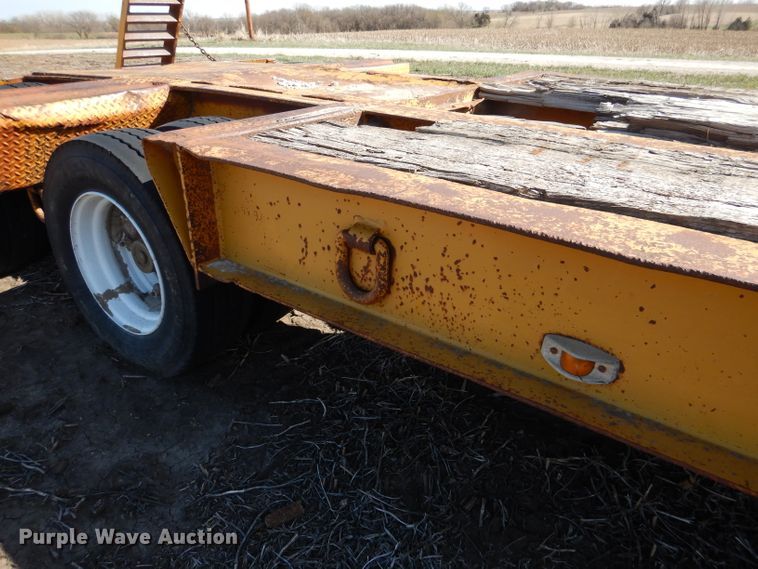 image for item DL4937 1970 Transport GPX25FS equipment trailer