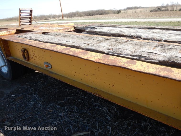 image for item DL4937 1970 Transport GPX25FS equipment trailer