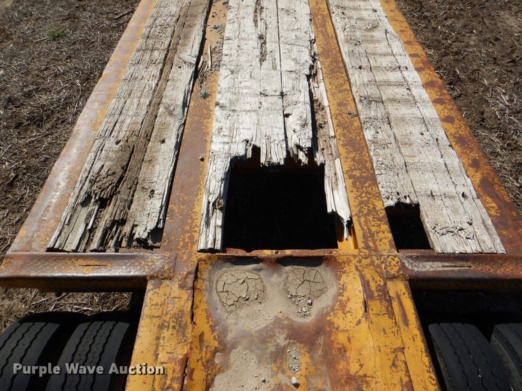 image for item DL4937 1970 Transport GPX25FS equipment trailer