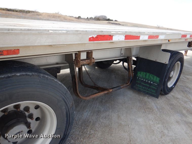 image for item DL4969 2012 Transcraft Benson AF53102-2-524  flatbed trailer