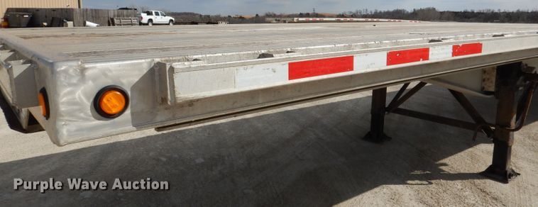 image for item DL4970 2012 Transcraft Benson AF53102-2-524  flatbed trailer