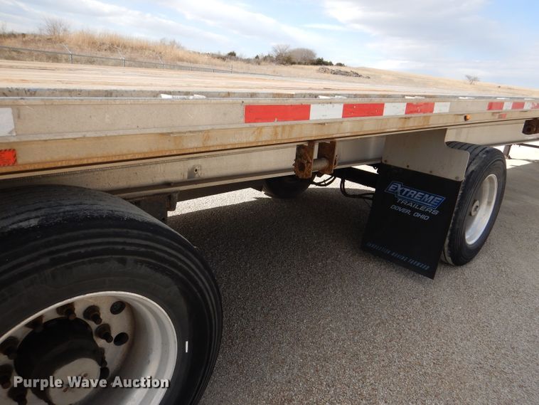 image for item DL4970 2012 Transcraft Benson AF53102-2-524  flatbed trailer