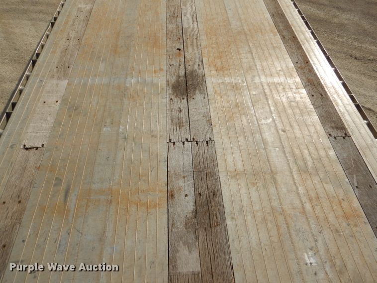 image for item DL4970 2012 Transcraft Benson AF53102-2-524  flatbed trailer