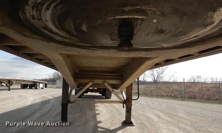 image for item DL4971 2014 Wilson AF1080SS  flatbed trailer