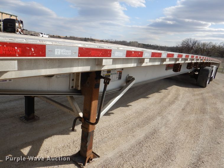 image for item DL4971 2014 Wilson AF1080SS  flatbed trailer