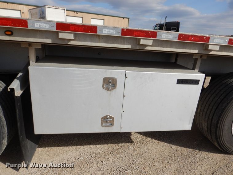 image for item DL4971 2014 Wilson AF1080SS  flatbed trailer