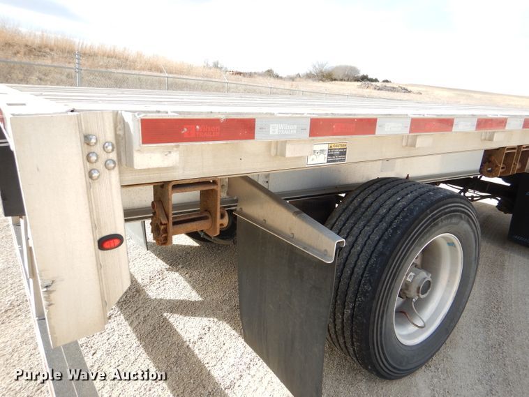 image for item DL4971 2014 Wilson AF1080SS  flatbed trailer
