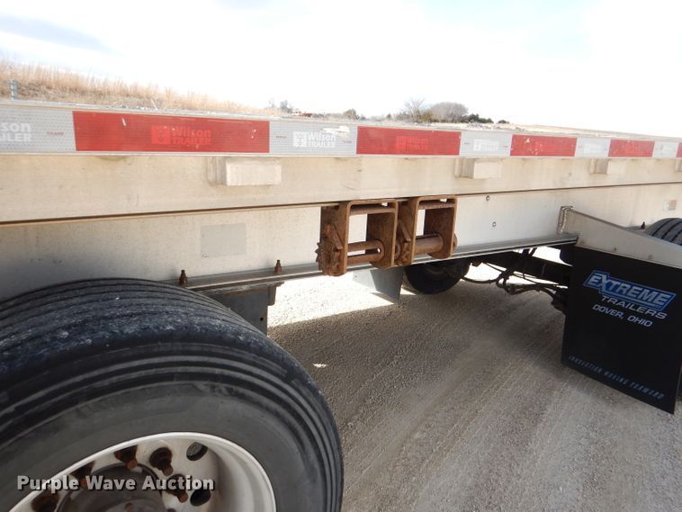 image for item DL4971 2014 Wilson AF1080SS  flatbed trailer