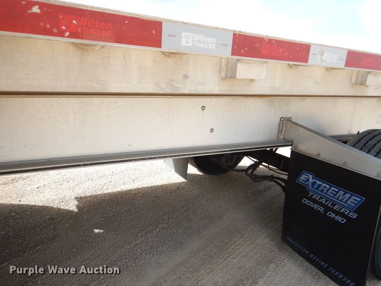 image for item DL4971 2014 Wilson AF1080SS  flatbed trailer