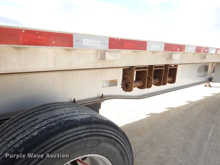 image for item DL4971 2014 Wilson AF1080SS  flatbed trailer