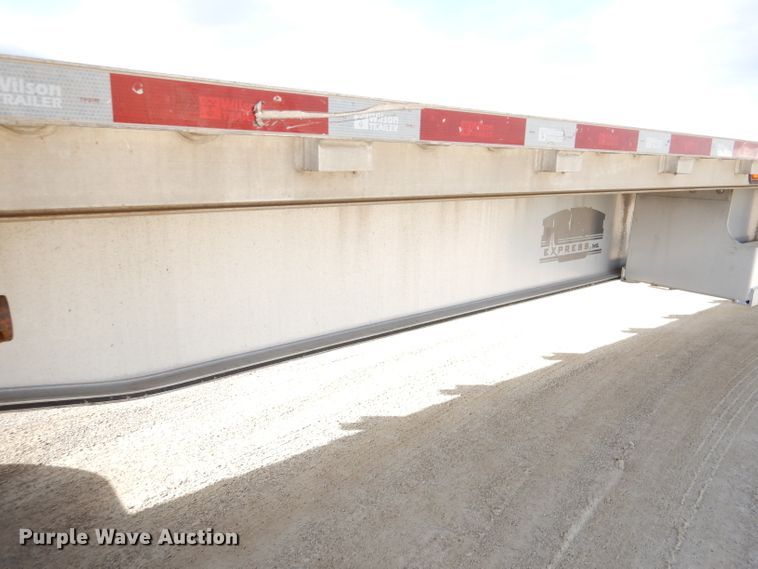 image for item DL4971 2014 Wilson AF1080SS  flatbed trailer