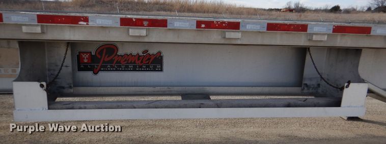 image for item DL4971 2014 Wilson AF1080SS  flatbed trailer
