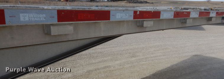 image for item DL4971 2014 Wilson AF1080SS  flatbed trailer