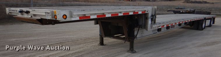 image for item DL4972 2009 Chaparral  drop deck equipment trailer