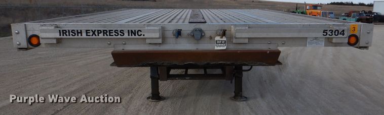 image for item DL4972 2009 Chaparral  drop deck equipment trailer