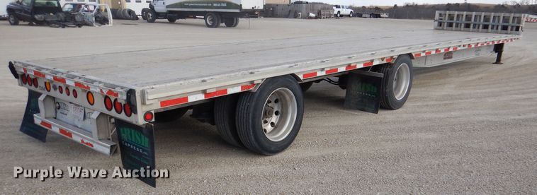 image for item DL4972 2009 Chaparral  drop deck equipment trailer