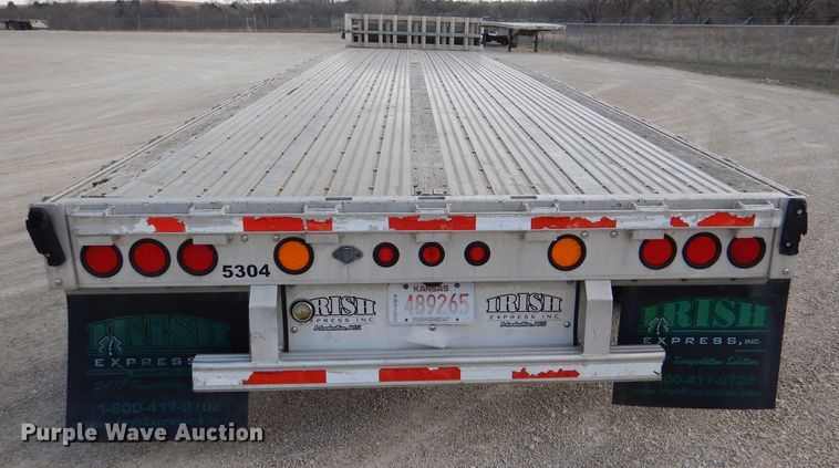 image for item DL4972 2009 Chaparral  drop deck equipment trailer