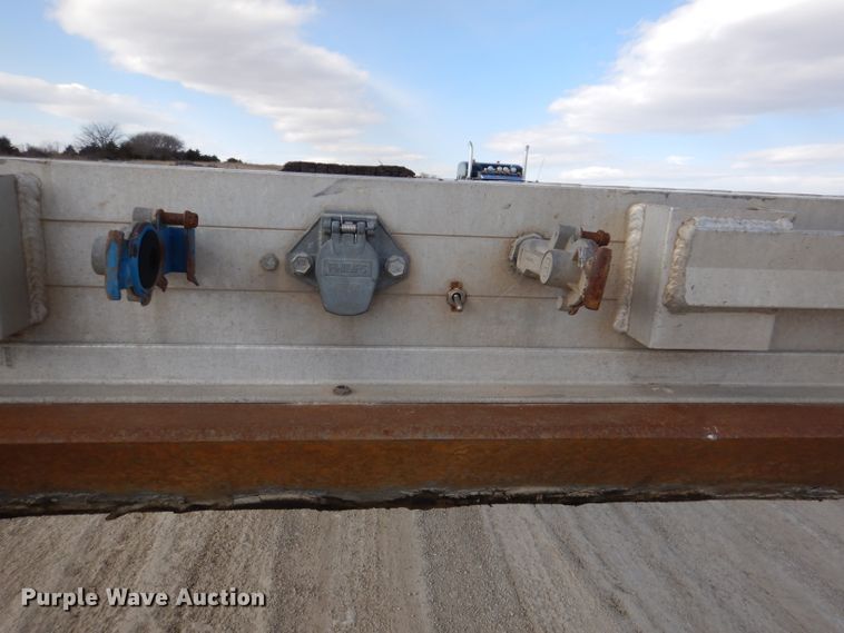 image for item DL4972 2009 Chaparral  drop deck equipment trailer