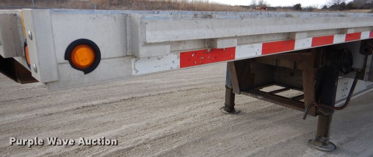 image for item DL4972 2009 Chaparral  drop deck equipment trailer