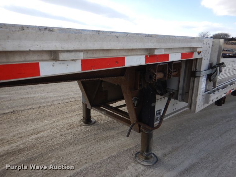 image for item DL4972 2009 Chaparral  drop deck equipment trailer