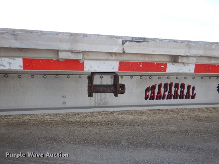 image for item DL4972 2009 Chaparral  drop deck equipment trailer