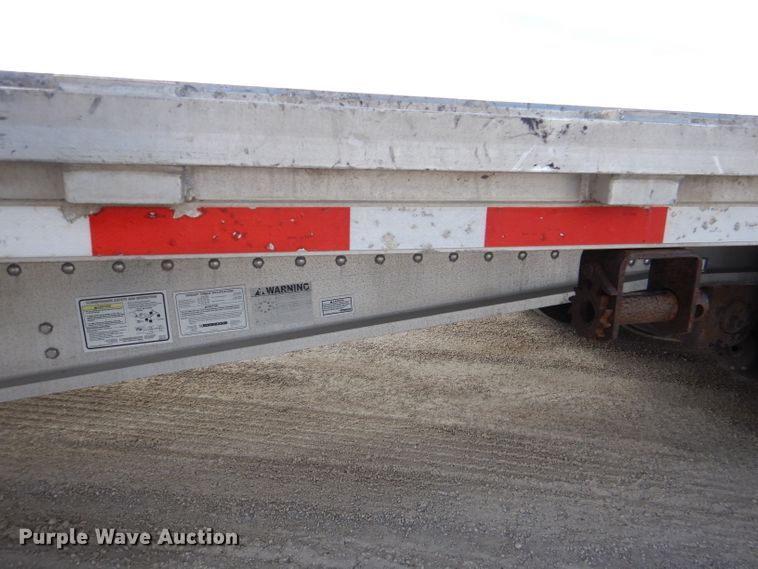 image for item DL4972 2009 Chaparral  drop deck equipment trailer