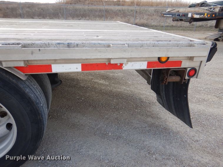 image for item DL4972 2009 Chaparral  drop deck equipment trailer