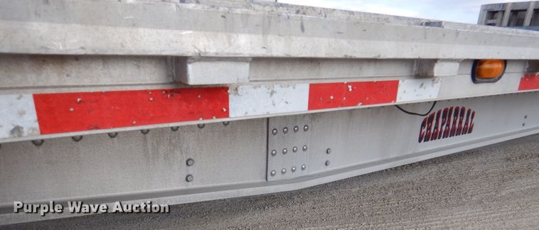 image for item DL4972 2009 Chaparral  drop deck equipment trailer