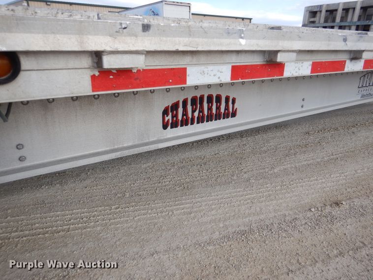image for item DL4972 2009 Chaparral  drop deck equipment trailer