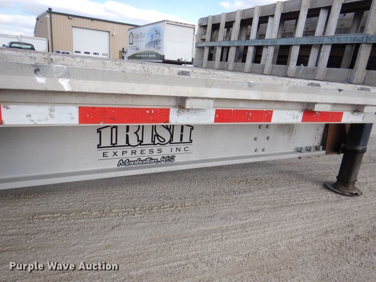 image for item DL4972 2009 Chaparral  drop deck equipment trailer