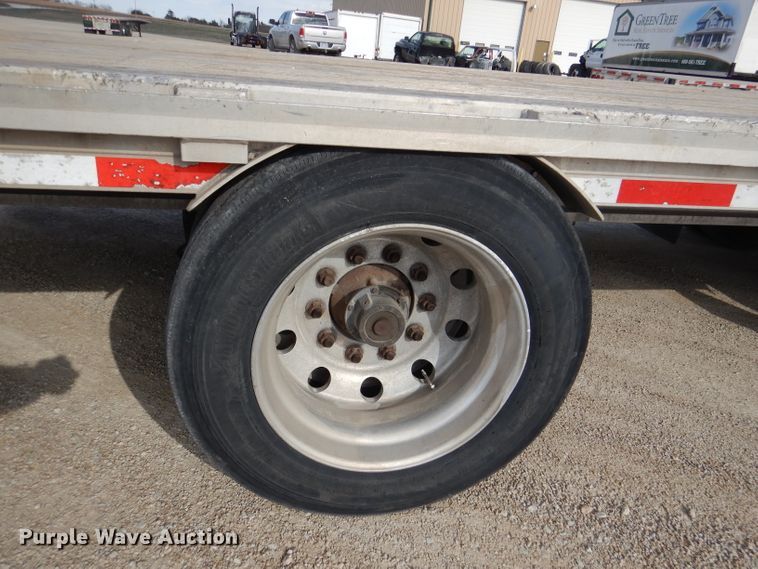 image for item DL4972 2009 Chaparral  drop deck equipment trailer