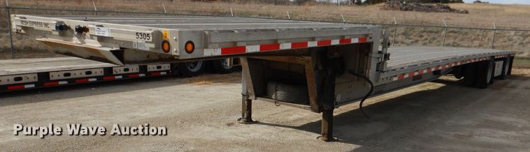 image for item DL4973 2009 Chaparral  drop deck equipment trailer